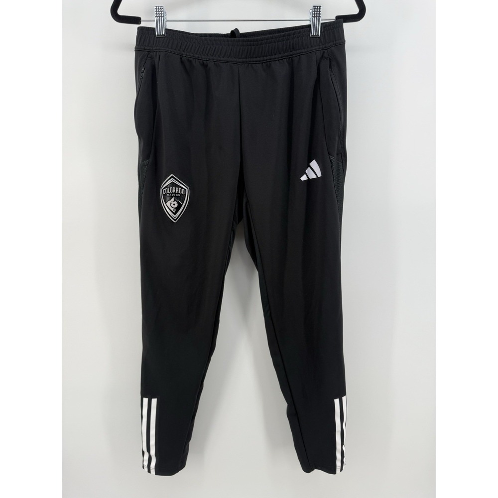 Adidas Colorado Rapids Athletic Training Pants Men's M‎ Black